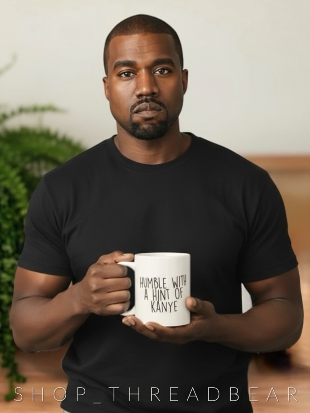 Like New! <Humble With A Hint Of Kanye> West Novelty Coffee Mug | Funny Tea Cup